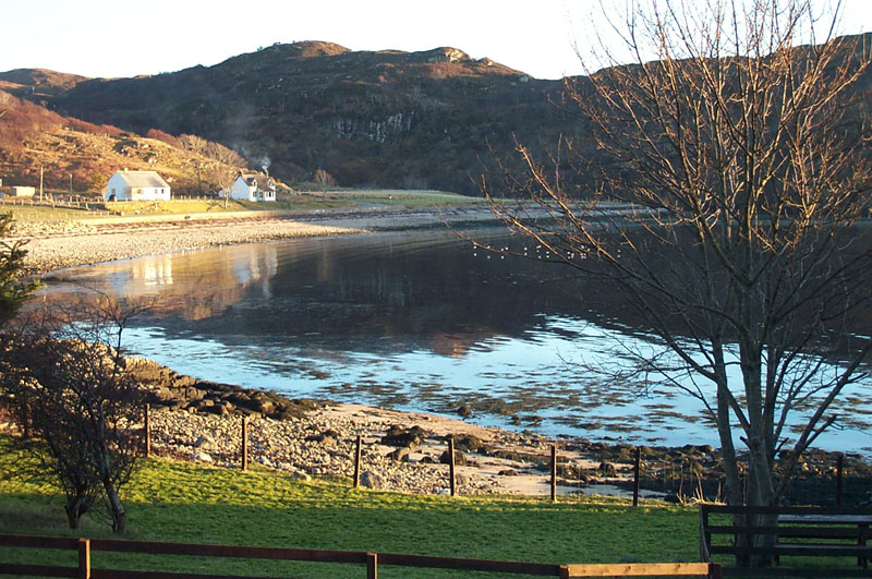 Looking out over Kirkaig Bay